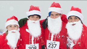 Santa Hustle Smokies 5k & Half Marathon