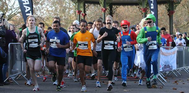 The 5k Mo Run Battersea Park 2012