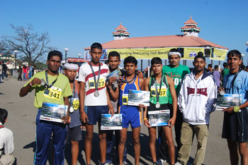 The 4th Shimla Running And Living Ultra Half Marathon 2012