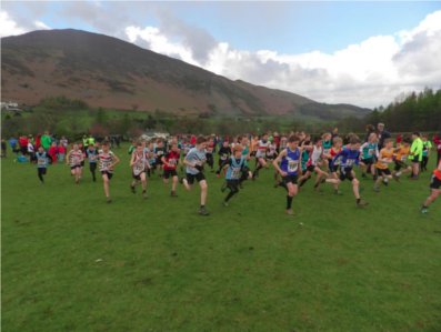 Cowpe junior fell races including English championship