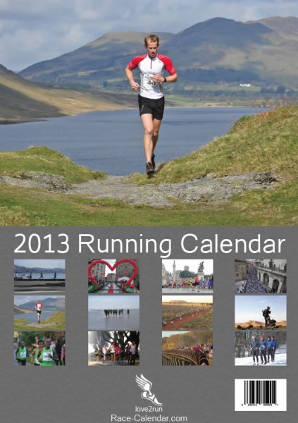 2013 Race-Calendar.com Wall Calendar for Runners