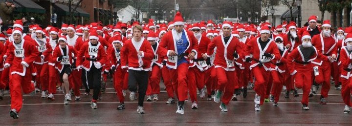 Rotary Santa Run