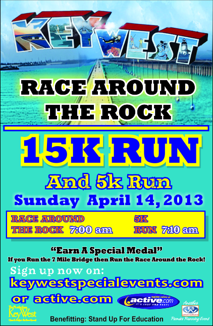 Race Around the Rock 15K & 5K Run