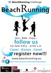 beach-running