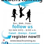 beach-running