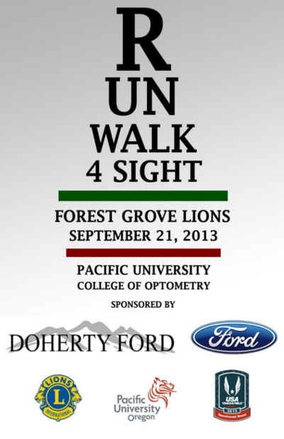 Forest Grove Lions Run & Walk for Sight