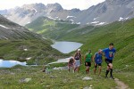 Swissalpine: Hoch zum Sertigpass und steil runter