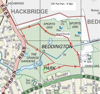 Beddington Park Charity Fun Run