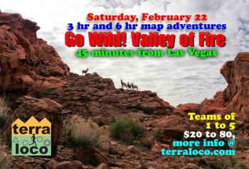 Go Wild! Valley of Fire 3hr, 6hr Map Adventure