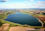 aerial photograph of Draycote water Warwickshire England UK