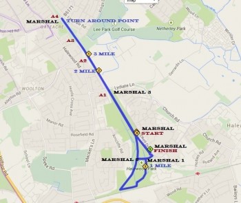 Knowsley Harriers Merseyvend Festive 4 miler