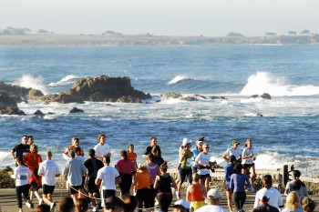 Half Marathon on Monterey Bay