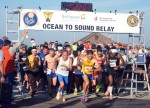 The start of the 2014 Bethpage Ocean to Sound Relay