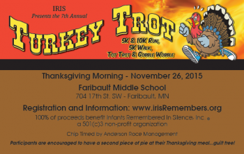 7th Annual IRIS Turkey Trot presented by southernminnSCENE.com