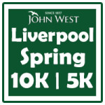 John West Liverpool Spring 10k logo