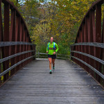 Beautiful bridge on the trail