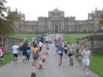 Over the bridge in front of Blenheim Palace