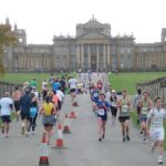 Over the bridge in front of Blenheim Palace