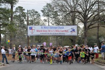 St. Mary's Mardi Gras 5K for Rice and Beans