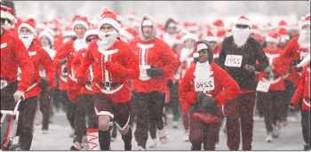 Santa Hustle Half Marathon and 5k