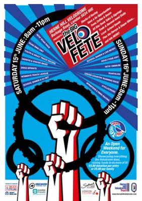 The Big Velofete, Herne Hill Velodrome Open Weekend, 15-16th June, London