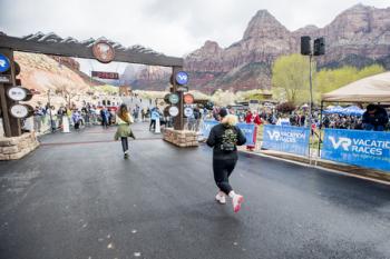 Zion Half Marathon, February 2020