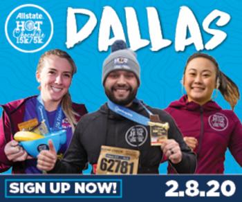 2020 Allstate Hot Chocolate 15k/5k Dallas