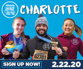 2020 Allstate Hot Chocolate 15k/5k Charlotte