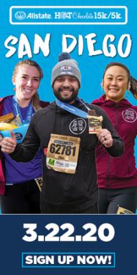 2020 Allstate Hot Chocolate 15k/5k San Diego