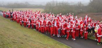 Draycote Water Santa Dash 10K and 5 Mile - Sunday 13 December 2020