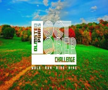 Olmsted Parks October Challenge: Run, Walk, Bike, or Hike from 10/11-25 and Win Prizes!