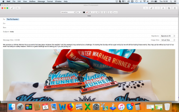The Winter Warmer Virtual Run Challenge