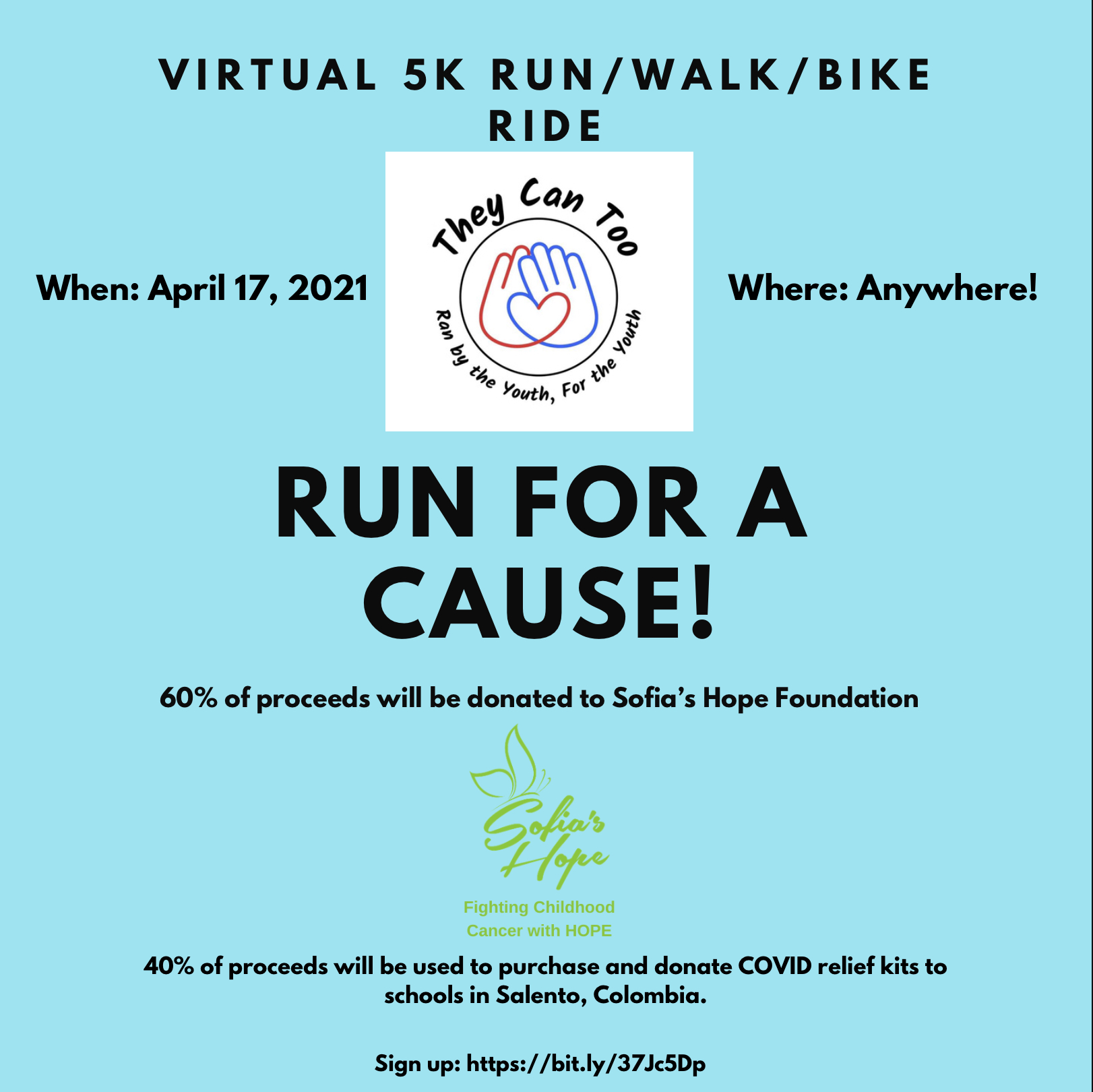 5K Race ARCHIVED RACE They Can Too 5k Virtual United States