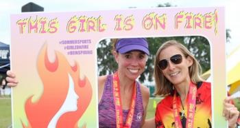 Girlz on Fire Sprint Triathlon and 5K
