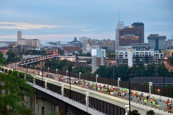 FirstEnergy Akron Marathon, Half Marathon and Team Relay, September 25, 2021 in Akron