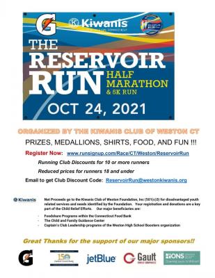 Reservoir Run Races 5K and Half Marathon