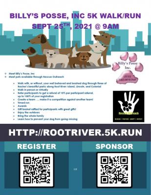 Billy's Posse Inc Root River 5k Walk/Run