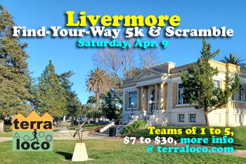 Livermore Find-Your-Way 5k & 90 Minute Scramble