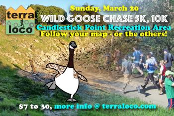 Wild Goose Chase 5k, 10k Candlestick Point SRA
