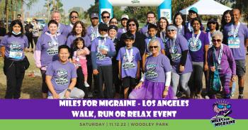 Miles for Migraine 2-mile Walk, 5K Run and Relax Los Angeles Event