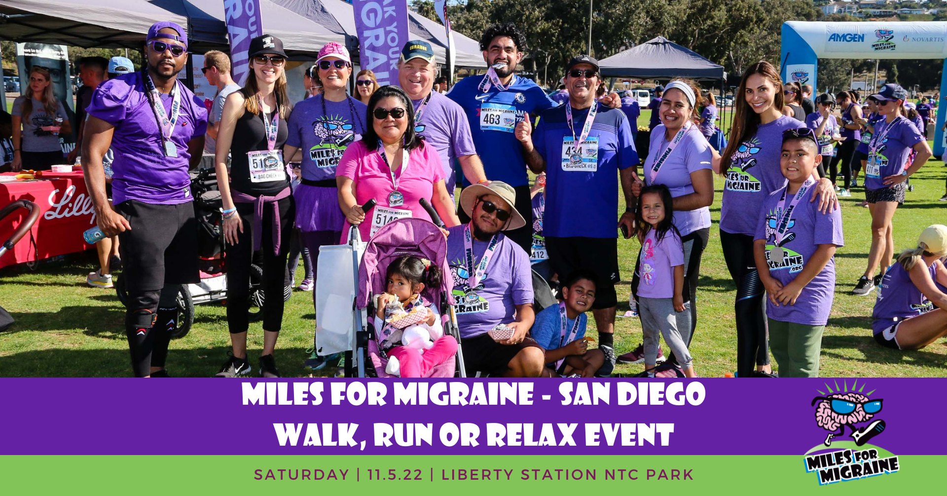 2 Mile, 5K Race ARCHIVED RACE: Miles for Migraine 2-mile Walk, 5K Run ...