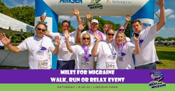 Miles for Migraine 2-mile Walk, 5K Run and Relax Chicago Event