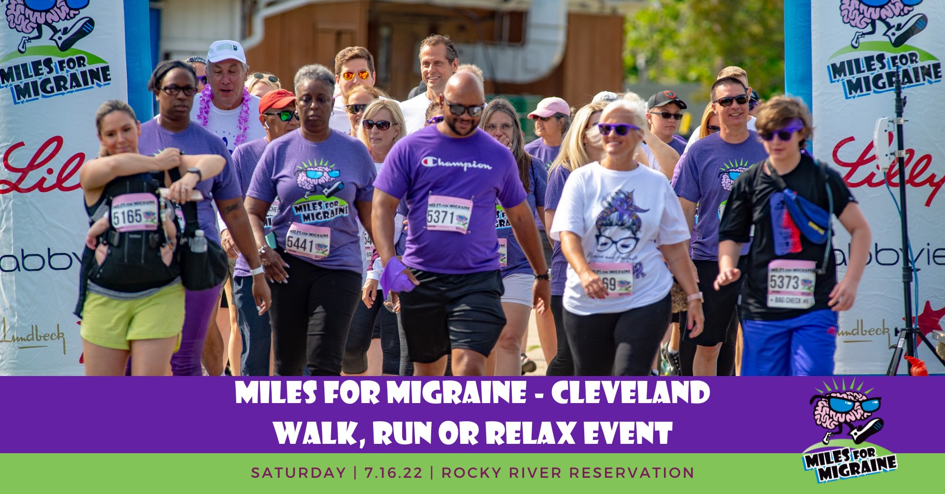 2 Mile, 5K Race ARCHIVED RACE Miles for Migraine 2mile Walk, 5K Run