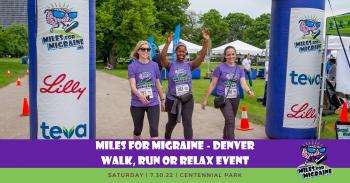 Miles for Migraine 2-mile Walk, 5K Run and Relax Denver Event