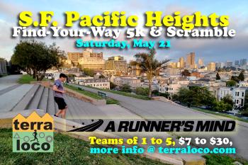 S.F. Pacific Heights Find-Your-Way 5k & 90 Minute Scramble