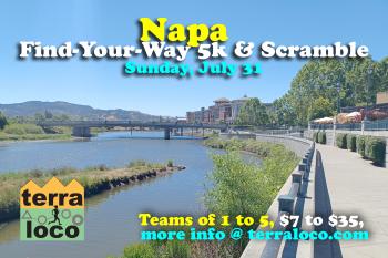 Napa Find-Your-Way 5K & 90 Minute Scramble