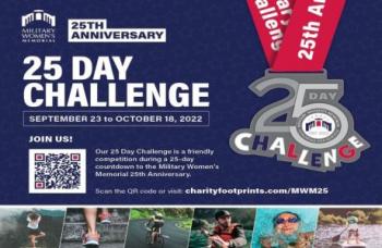 25 Day Challenge with the Military Women's Memorial