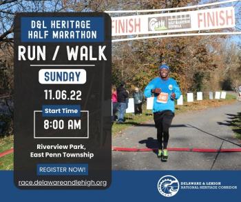 Delaware and Lehigh Heritage Half Marathon