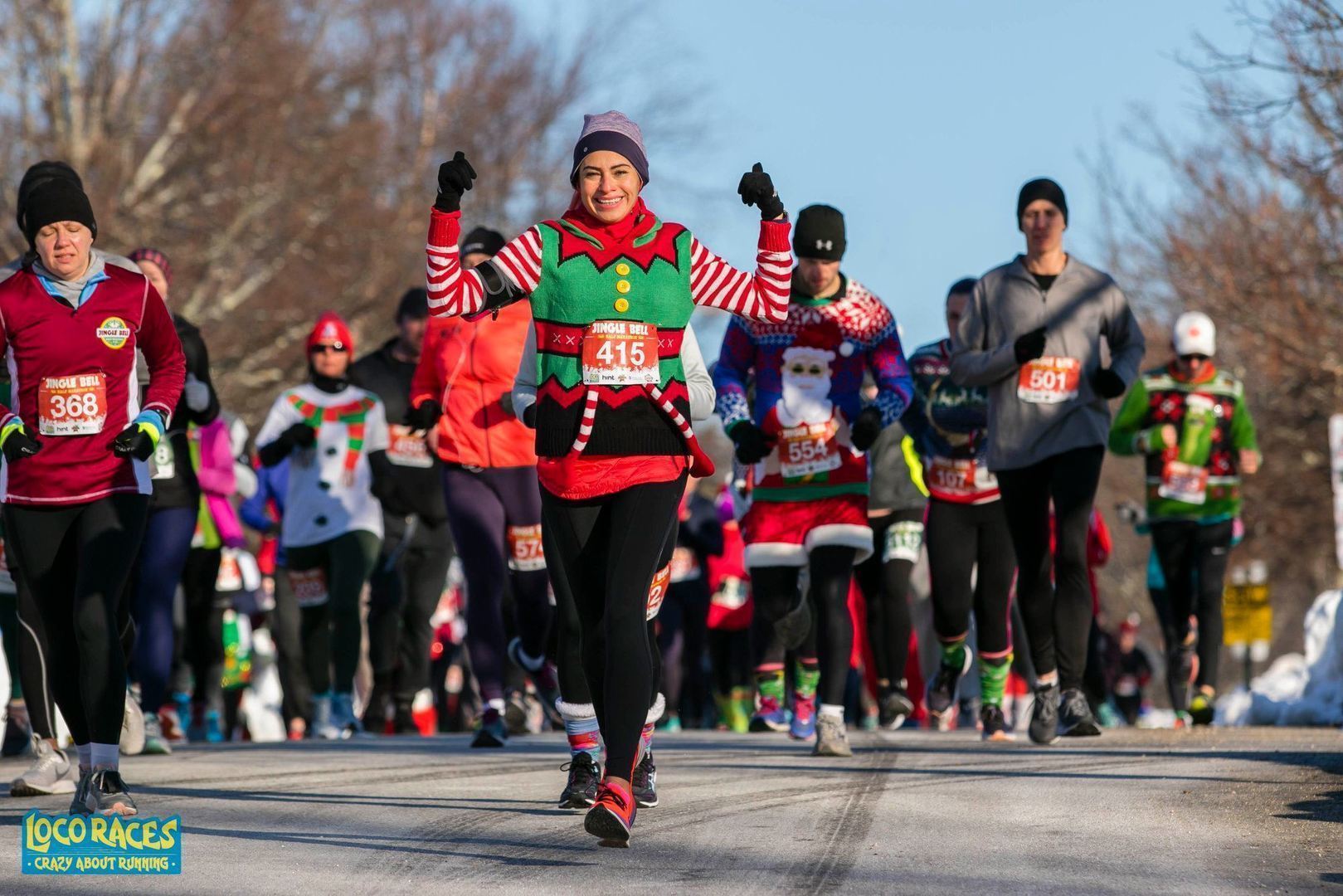 5K, Half Marathon Race ARCHIVED RACE Jingle Bell Half Marathon & 5K