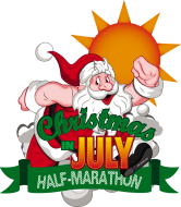 Christmas in July Half Marathon and 5K Indy
